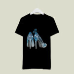 Butterfly High Heels Detroit Lions 3 T Shirt