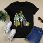 Butterfly High Heels Green Bay Packers 2 T Shirt