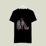 Butterfly High Heels Houston Texans 4 T Shirt