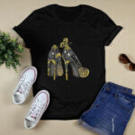 Butterfly High Heels New Orleans Saints 4 T Shirt