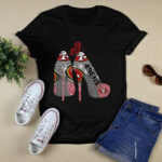 Butterfly High Heels San Francisco 49ers 3 T Shirt