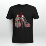 Butterfly High Heels San Francisco 49ers 4 T Shirt
