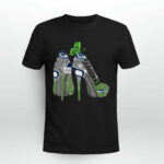Butterfly High Heels Seattle Seahawks 3 T Shirt