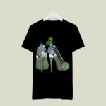 Butterfly High Heels Seattle Seahawks 4 T Shirt