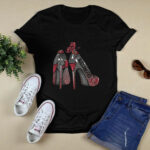 Butterfly High Heels Tampa Bay Buccaneers 2 T Shirt