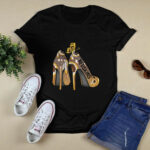 Butterfly High Heels Washington Commanders 4 T Shirt