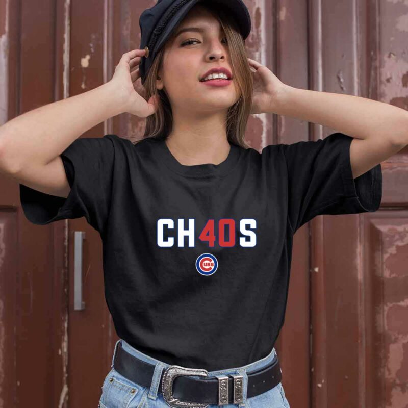 Ch40S Chicago Cubs 0 T Shirt