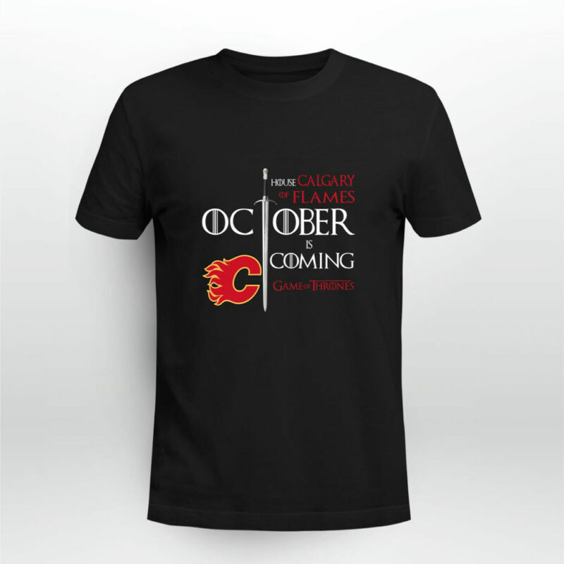 Calgary Flames Game Of Thrones 0 T Shirt