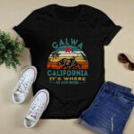 Calwa California It Is Where My Story Begins 4 T Shirt