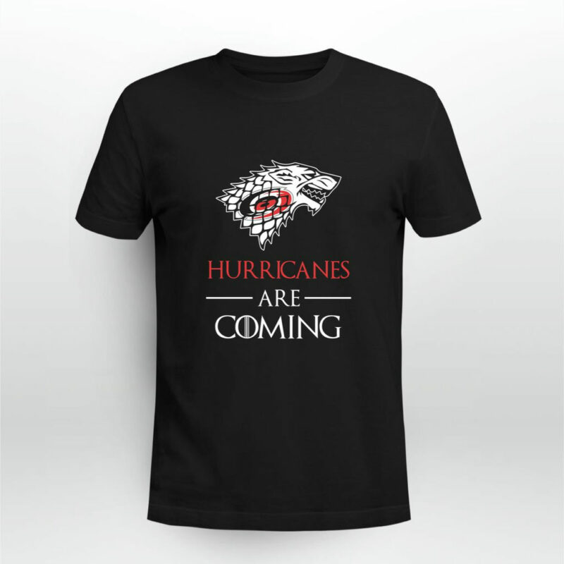 Carolina Hurricanes Stark House Are Coming Funny Game Of Thrones 0 T Shirt