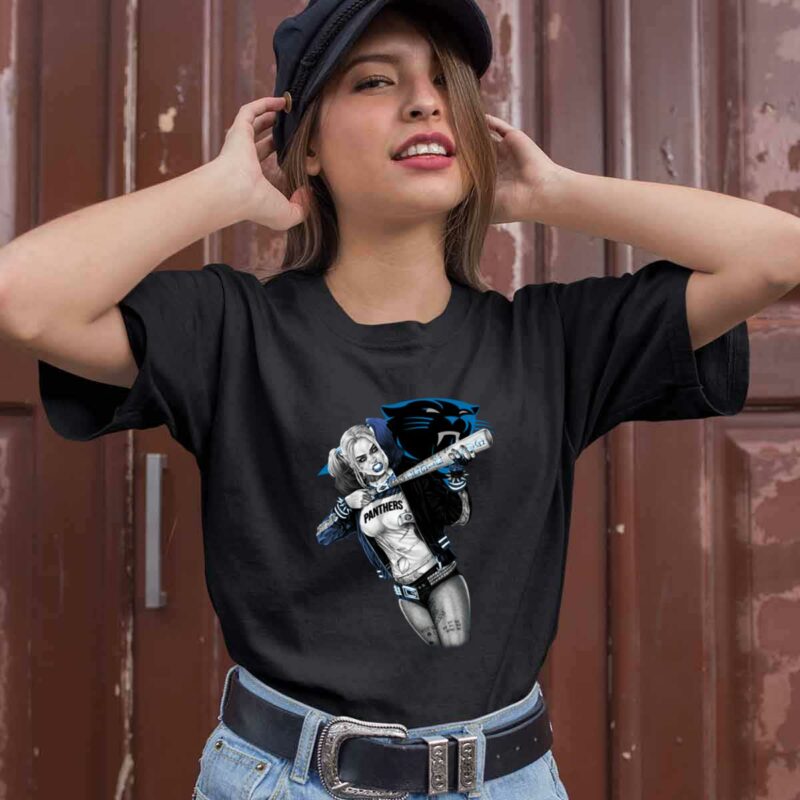 Carolina Panthers Harley Quinn 0 T Shirt