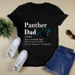 Carolina Panthers Like A Normal Dad But So Much Cooler 2 T Shirt