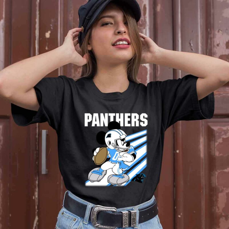 Carolina Panthers Mickey Mouse Disney 0 T Shirt