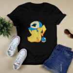 Carolina Panthers Pikachu Pokemon 2 T Shirt
