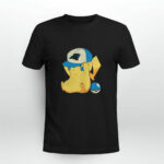 Carolina Panthers Pikachu Pokemon 4 T Shirt