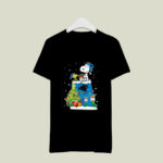 Carolina Panthers Snoopy Woodstock Christmas 3 T Shirt