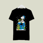 Carolina Panthers Snoopy Woodstock Christmas 8 T Shirt