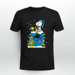 Carolina Panthers Snoopy Woodstock Christmas 9 T Shirt