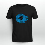 Carolina Panthers The Millennium Falcon Star Wars 3 T Shirt
