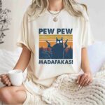 Cat Pew Pew Madafakas Vintage 1 T Shirt