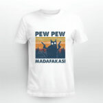 Cat Pew Pew Madafakas Vintage 4 T Shirt