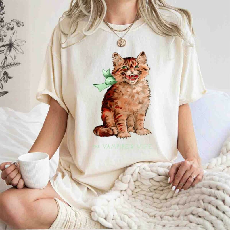 Cat The Vampires Wife 0 T Shirt 1