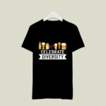 Celebrate Diversity Craft Beer Drinking Homebrew 3 T Shirt
