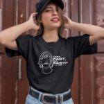 Chad Powers Think Fast Run Fast black 1 T Shirt
