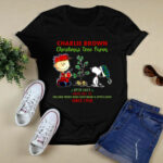 Charlie Brown Christmas Tree Farm Open Daily Until Dec 24 4 T Shirt