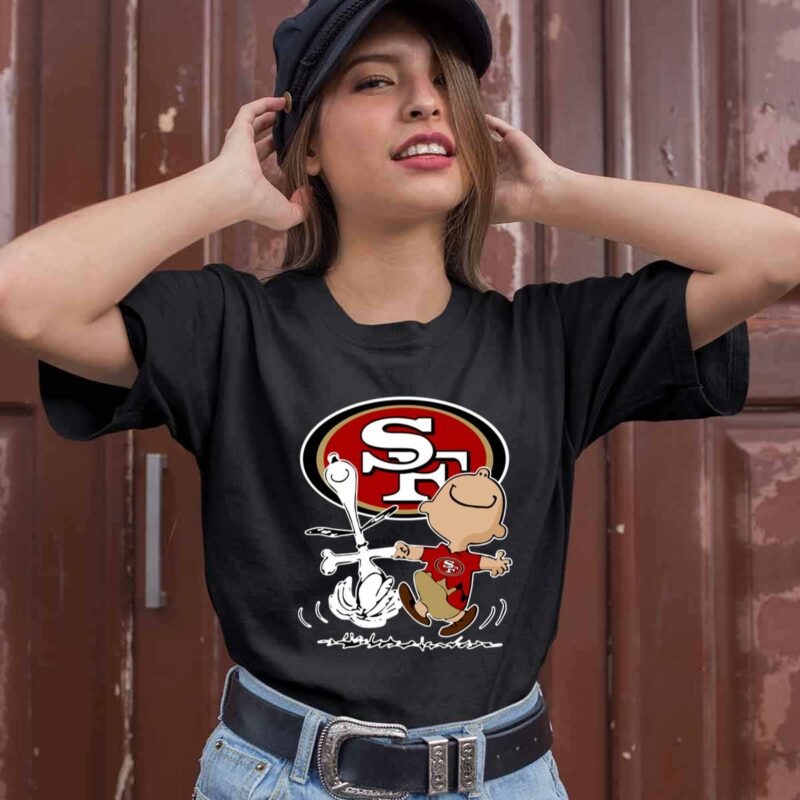 Charlie Brown Snoopy 49Ers 0 T Shirt