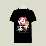 Charlie Brown Snoopy Alabama Crimson Tide 1 T Shirt