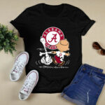 Charlie Brown Snoopy Alabama Crimson Tide 4 T Shirt