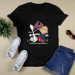 Charlie Brown Snoopy Atlanta Braves 2 T Shirt