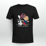 Charlie Brown Snoopy Atlanta Braves 3 T Shirt