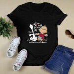 Charlie Brown Snoopy Atlanta Falcons 2 T Shirt