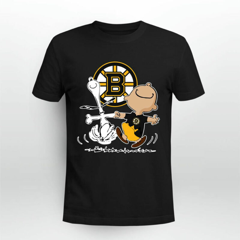 Charlie Brown Snoopy Boston Bruins 0 T Shirt