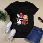 Charlie Brown Snoopy Boston Red Sox 2 T Shirt