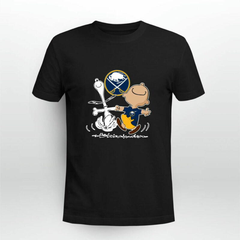 Charlie Brown Snoopy Buffalo Sabres 0 T Shirt