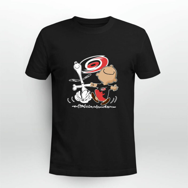 Charlie Brown Snoopy Carolina Hurricanes 0 T Shirt