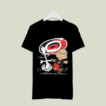 Charlie Brown Snoopy Carolina Hurricanes Hockey 1 T Shirt
