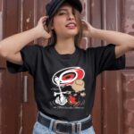 Charlie Brown Snoopy Carolina Hurricanes Hockey 3 T Shirt