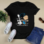 Charlie Brown Snoopy Carolina Panthers 2 T Shirt