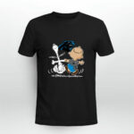 Charlie Brown Snoopy Carolina Panthers 3 T Shirt