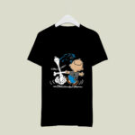 Charlie Brown Snoopy Carolina Panthers 4 T Shirt