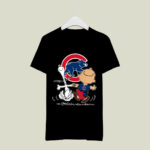 Charlie Brown Snoopy Chicago Cubs Funny 3 T Shirt