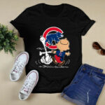 Charlie Brown Snoopy Chicago Cubs Funny 4 T Shirt