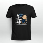Charlie Brown Snoopy Dallas Cowboys 3 T Shirt