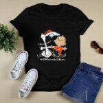 Charlie Brown Snoopy Denver Broncos 3 T Shirt
