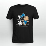 Charlie Brown Snoopy Detroit Lions 4 T Shirt