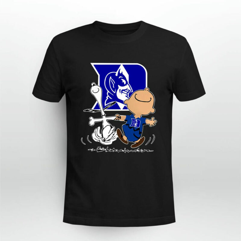 Charlie Brown Snoopy Duke Blue Devils 0 T Shirt